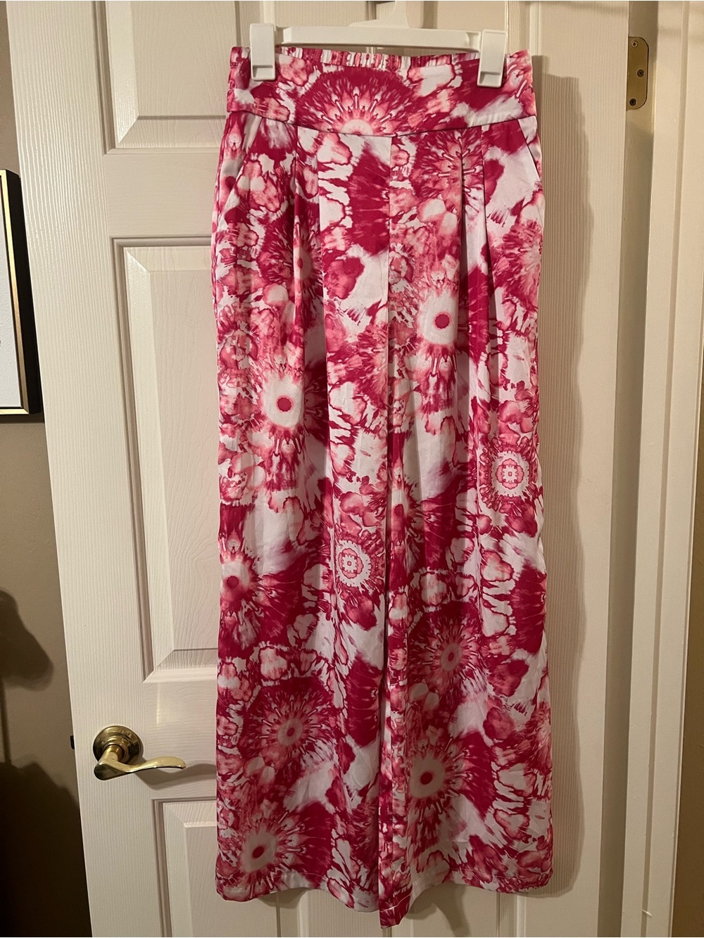 NWOT 🛍️3 for 25 🛍️ INC International Concepts Macy’s Pink Tie-Dye Pants XS